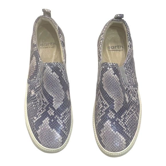 Earth Zen Groove Taupe Multi Shiny Python sz9 EUC - Picture 6 of 8